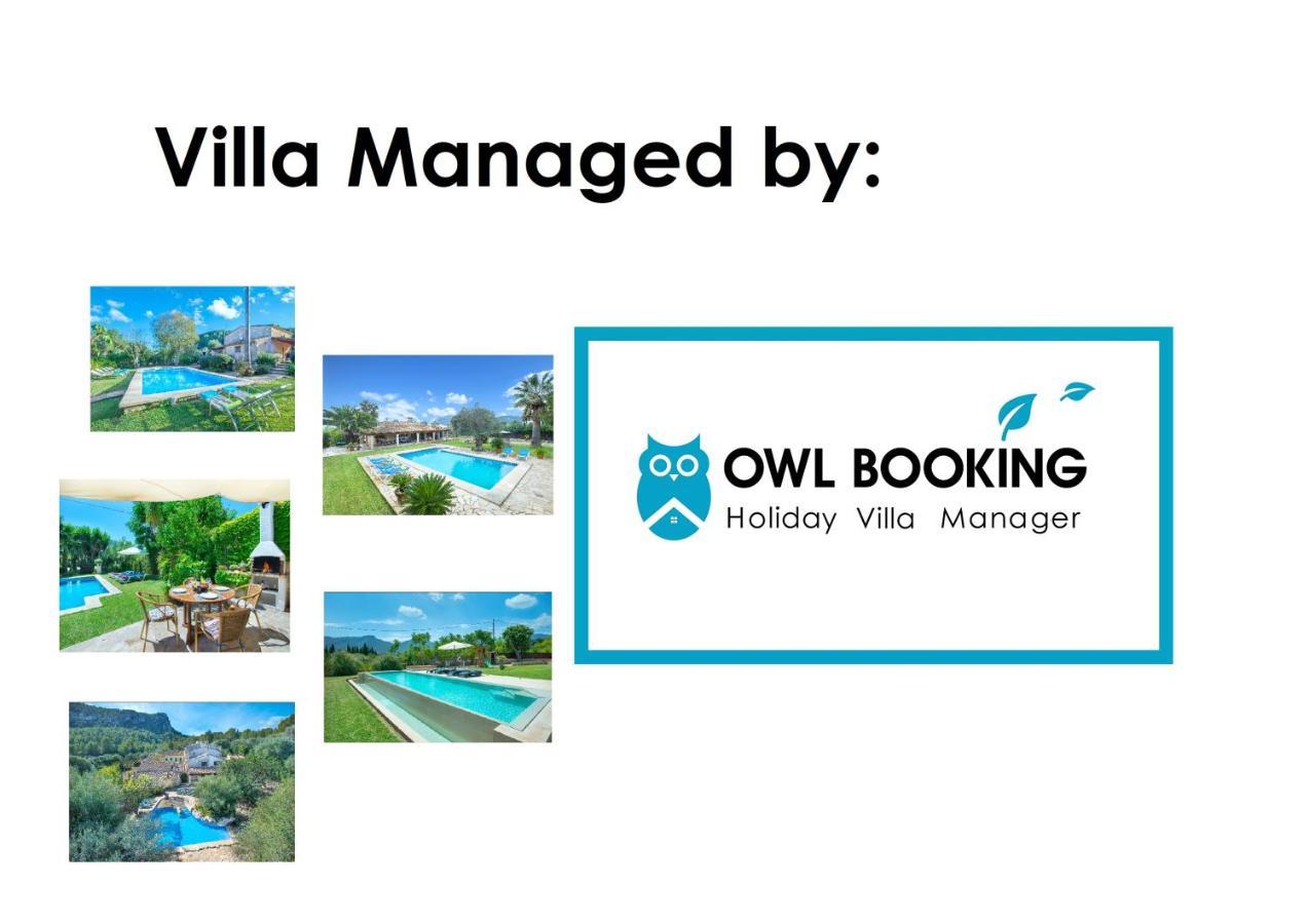 Owl Booking Villa Siquier - Luxury Retreat With Mountain Views Pollença Exterior foto